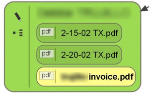 VUE PDF node link