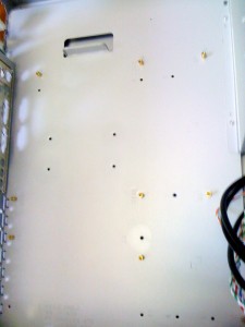 case motherboard mounts screwed in case motherboard mounts screwed in