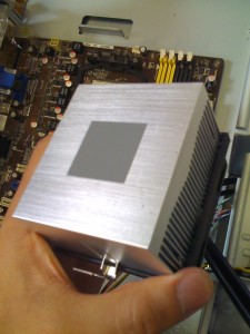 thermal grease on stock heatsink