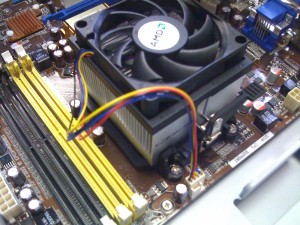 CPU fan power
