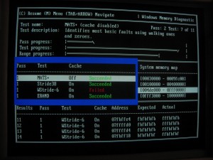 Memory errors detected