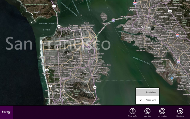 Windows 8 Maps App